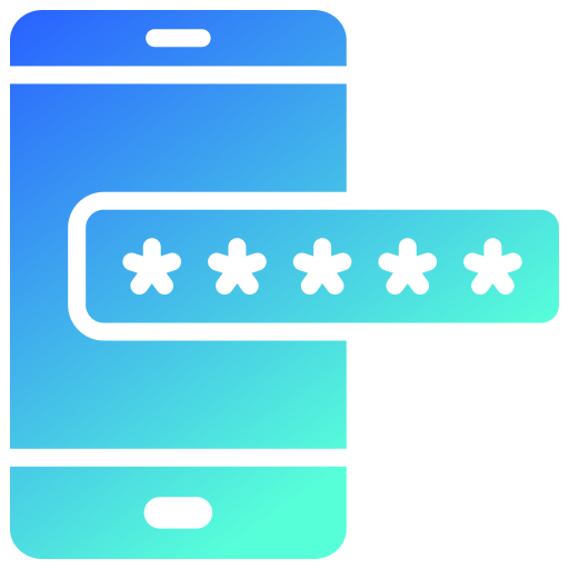 Password Generic gradient fill icon