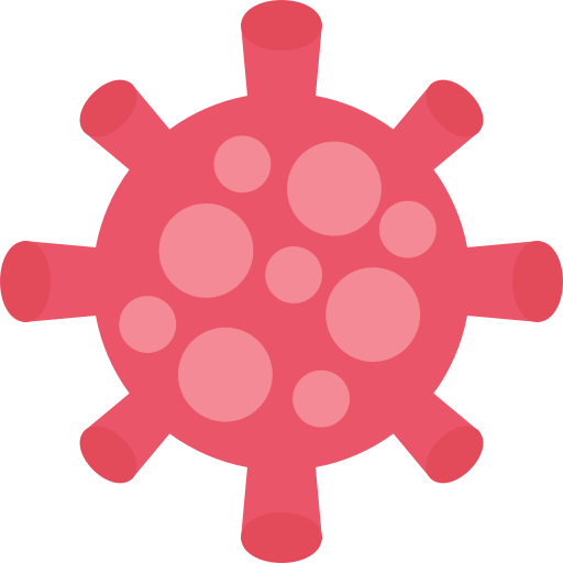 corona virus Generic color fill icona