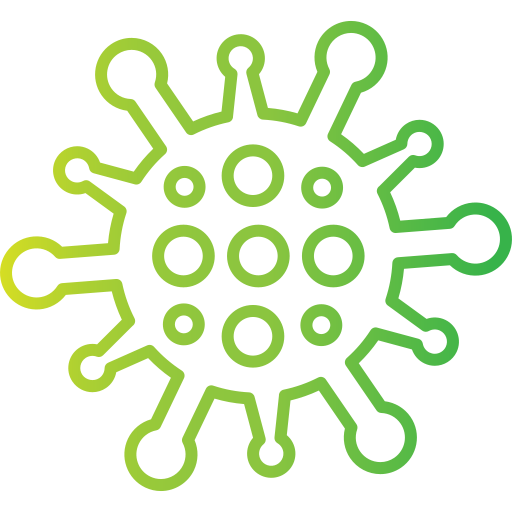 virus Generic gradient outline icoon