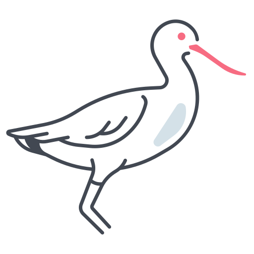 avocet Generic color lineal-color icon
