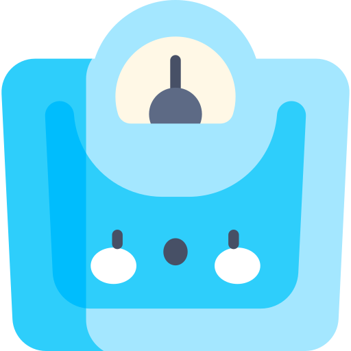 Weight Scale Kawaii Flat icon