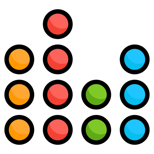 fourchette graphique Generic color lineal-color Icône