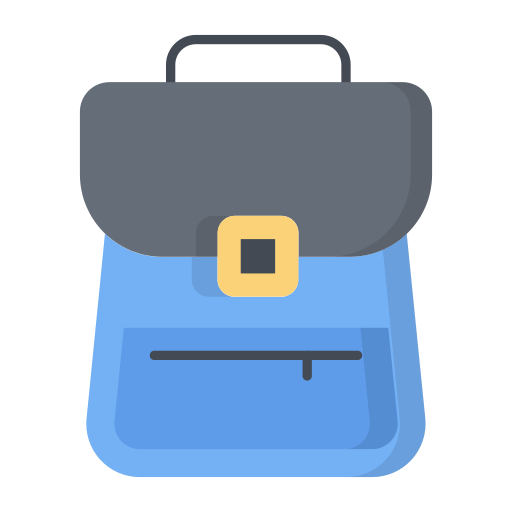 Rucksack Generic color fill icon
