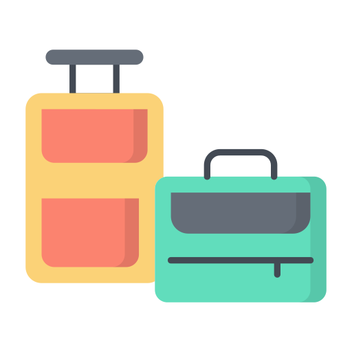 Baggage Generic color fill icon