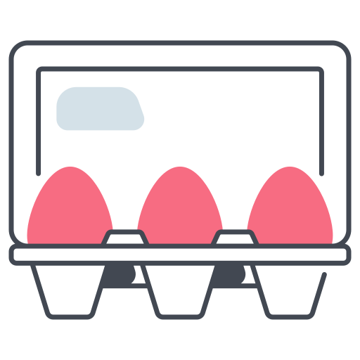 cartone di uova Generic color lineal-color icona