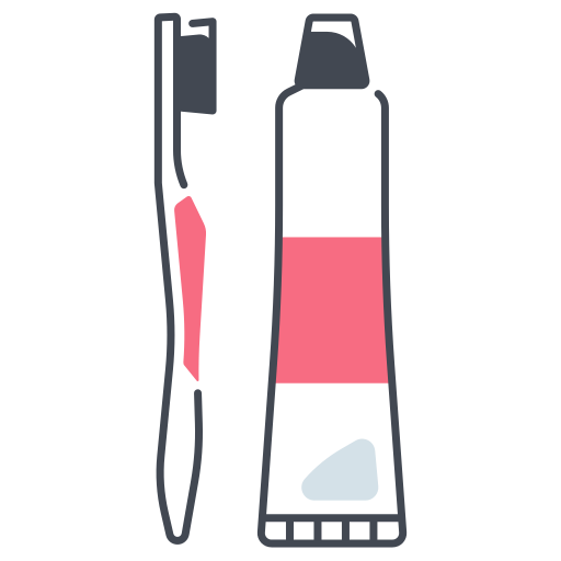 tandenborstel Generic color lineal-color icoon