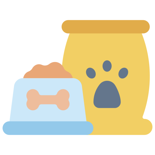 Pet Food Generic color fill icon