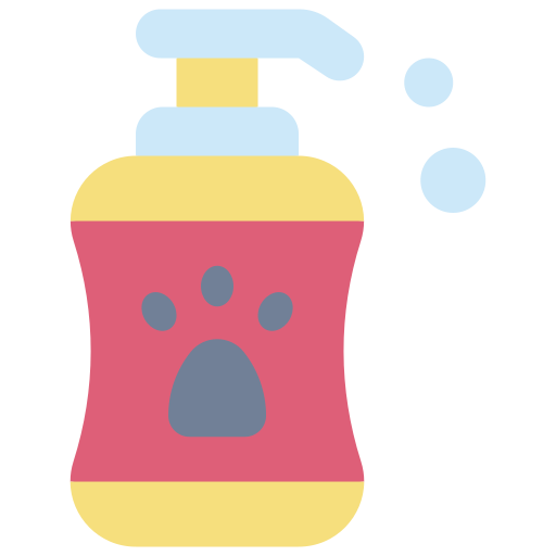 shampoo per animali domestici Generic color fill icona