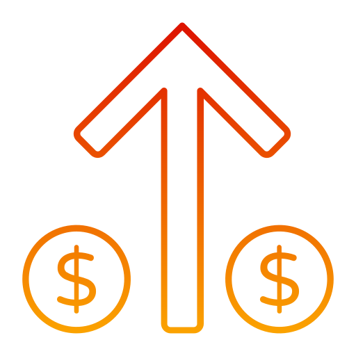 inflacja Generic gradient outline ikona