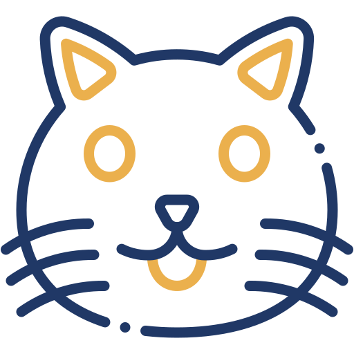 Кошка Generic color outline иконка
