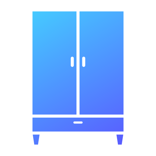 cassetto dell'armadio Generic gradient fill icona