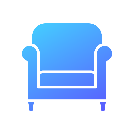 sillón Generic gradient fill icono