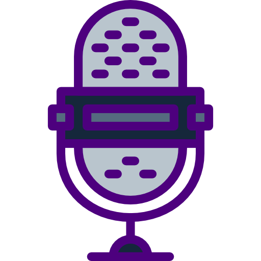Microphone prettycons Lineal Color icon