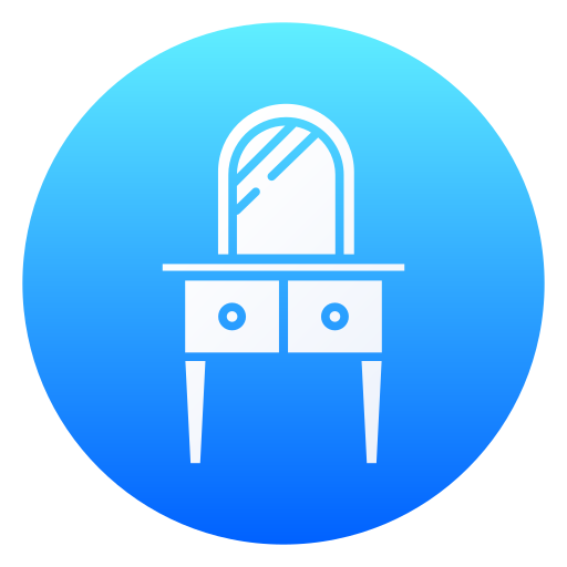 dressing table Generic gradient fill icon