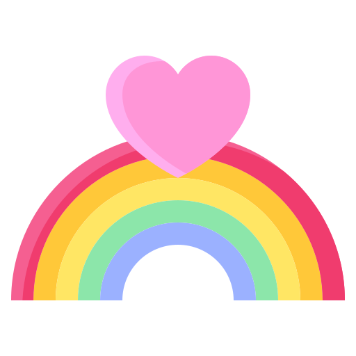 arco iris Generic color fill Ícone