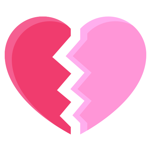 Heartbreak Generic color fill icon