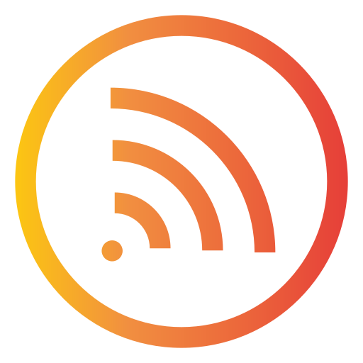 wifi verbindung Generic gradient outline icon