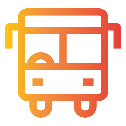 bus Generic gradient outline icoon