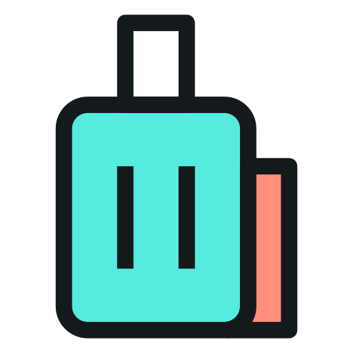 bagaż podróżny Generic color lineal-color ikona