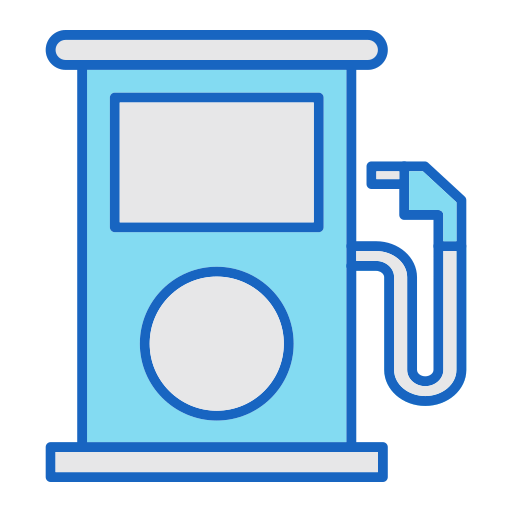 Gas station Generic color lineal-color icon