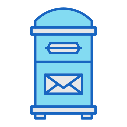 Postbox Generic color lineal-color icon
