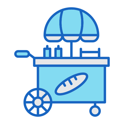 Food cart Generic color lineal-color icon