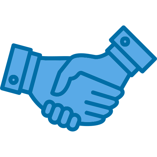 Hand shake Generic color lineal-color icon