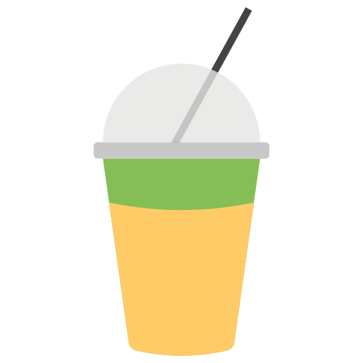 아이스 커피 Generic color fill icon