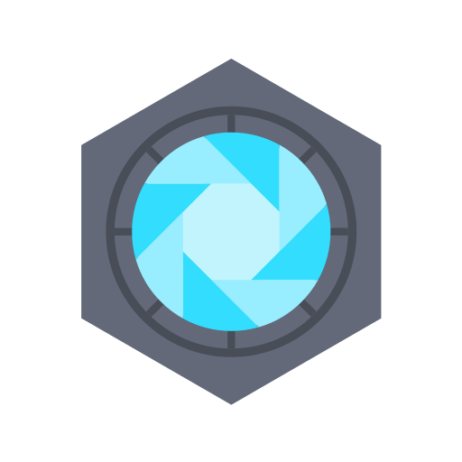 Hexagonal Generic color fill icon