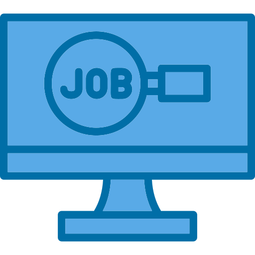 Job search Generic color lineal-color icon