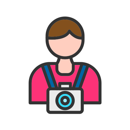 Photographer Generic color lineal-color icon