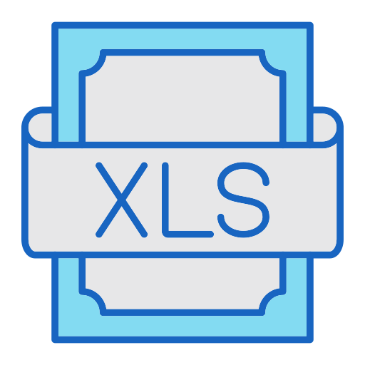 xls Generic color lineal-color icoon