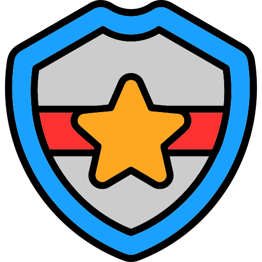 distintivo de polícia Generic color lineal-color Ícone