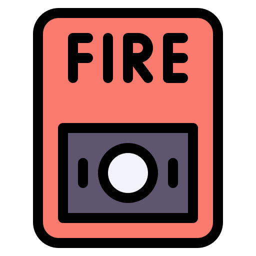 pulsante di fuoco Generic color lineal-color icona