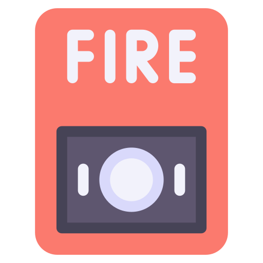 botón de fuego Generic color fill icono