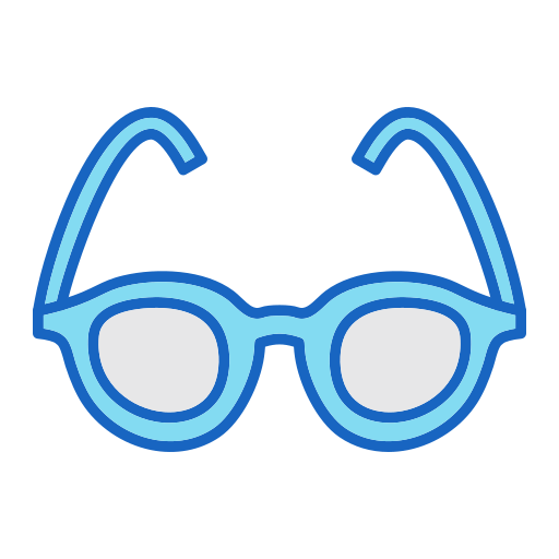 Eyeglasses Generic color lineal-color icon