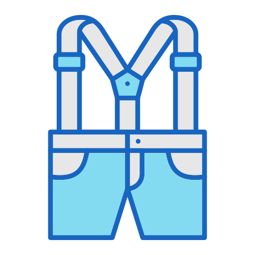 Suspenders Generic color lineal-color icon
