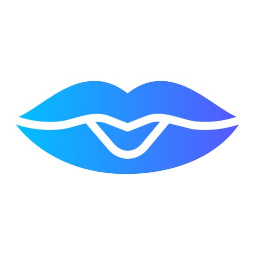 Lips Generic gradient fill icon