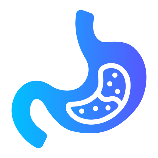 Stomach Generic gradient fill icon