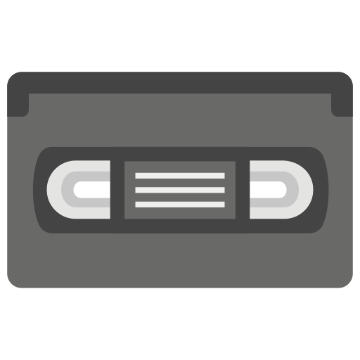 Cassete Generic color fill icon