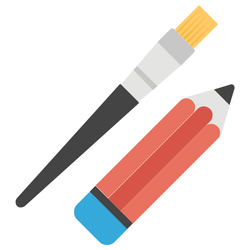 Drawing tool Generic color fill icon
