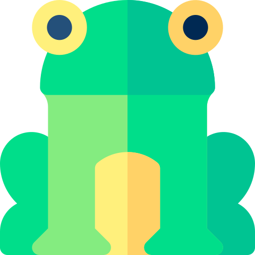 Frog  Basic Rounded Flat icon