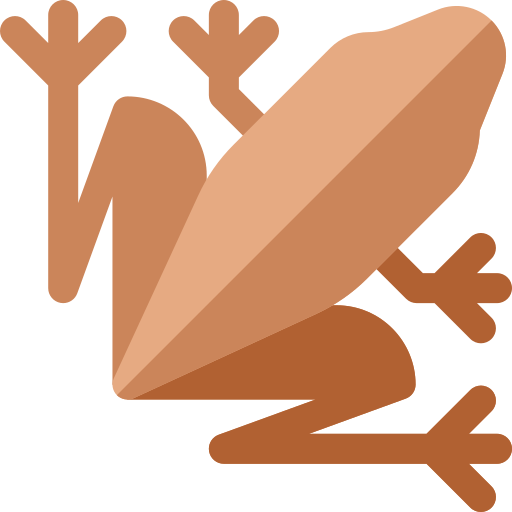 Arthroleptidae Basic Rounded Flat icon