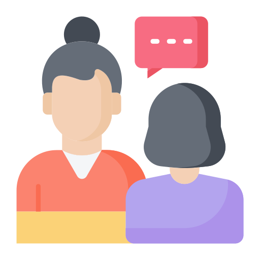 Interview Generic color fill icon