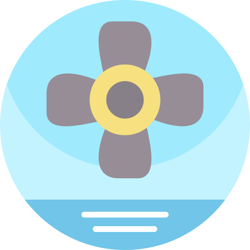 Propeller Generic color fill icon