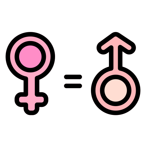 Gender Equality Generic color lineal-color icon