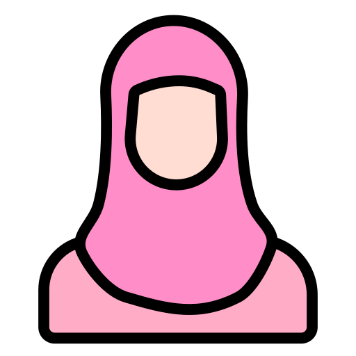 hijab Generic color lineal-color icono