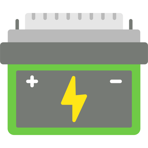 Car battery Generic color fill icon