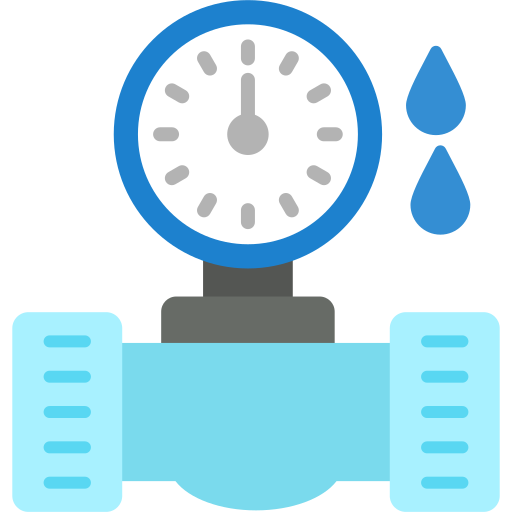 Water meter Generic color fill icon