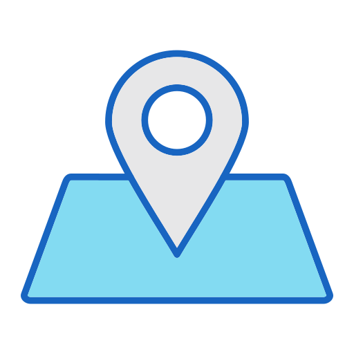 marcador de ubicación Generic color lineal-color icono